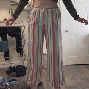 Old Navy striped pants